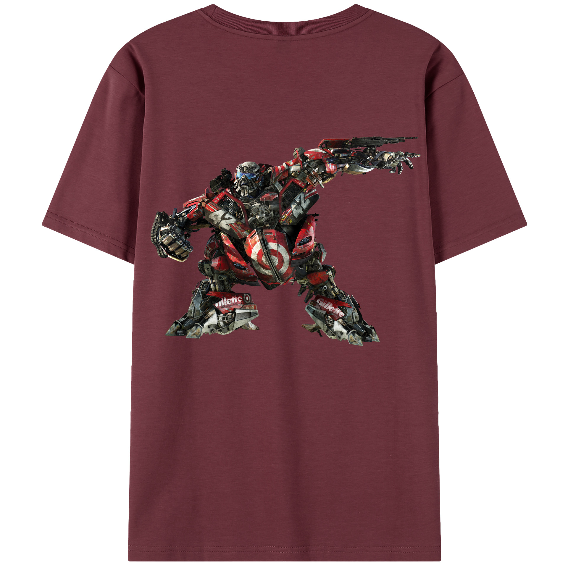 （画像用）  綿100％半袖Tシャツ（背面プリント）
